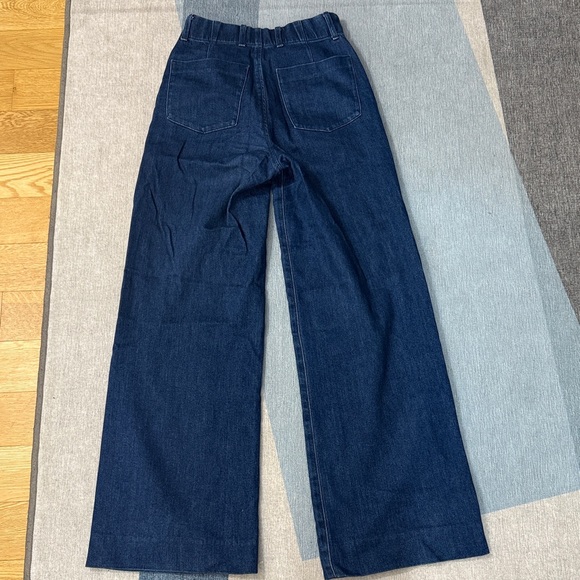 Uniqlo Wide Leg Trouser Jeans, size XXS - Picture 2 of 2
